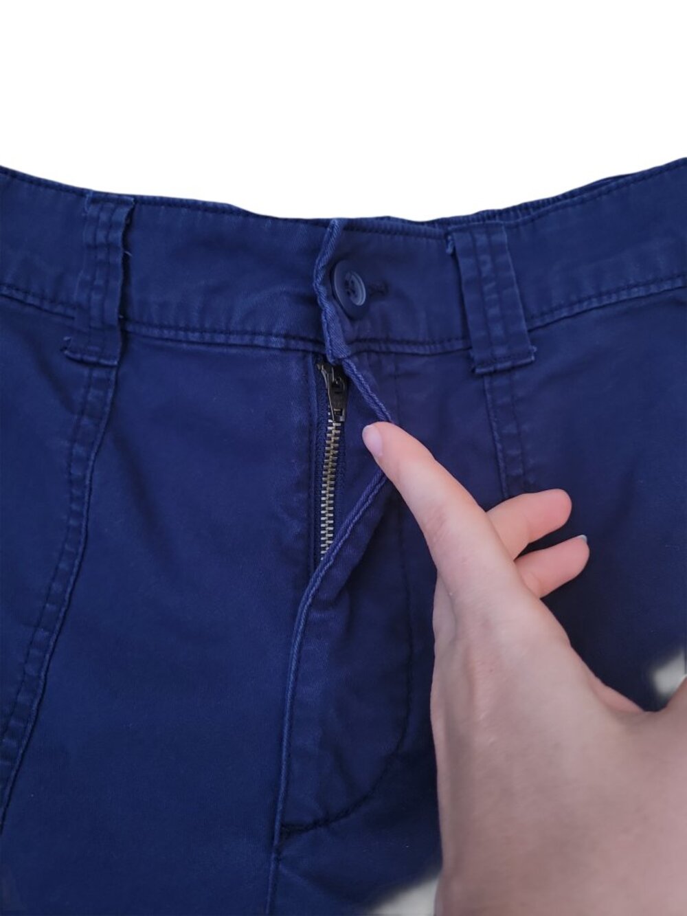 Old Navy OG Chino Navy Blue Short Women's Size 4 - Picture 5 of 10